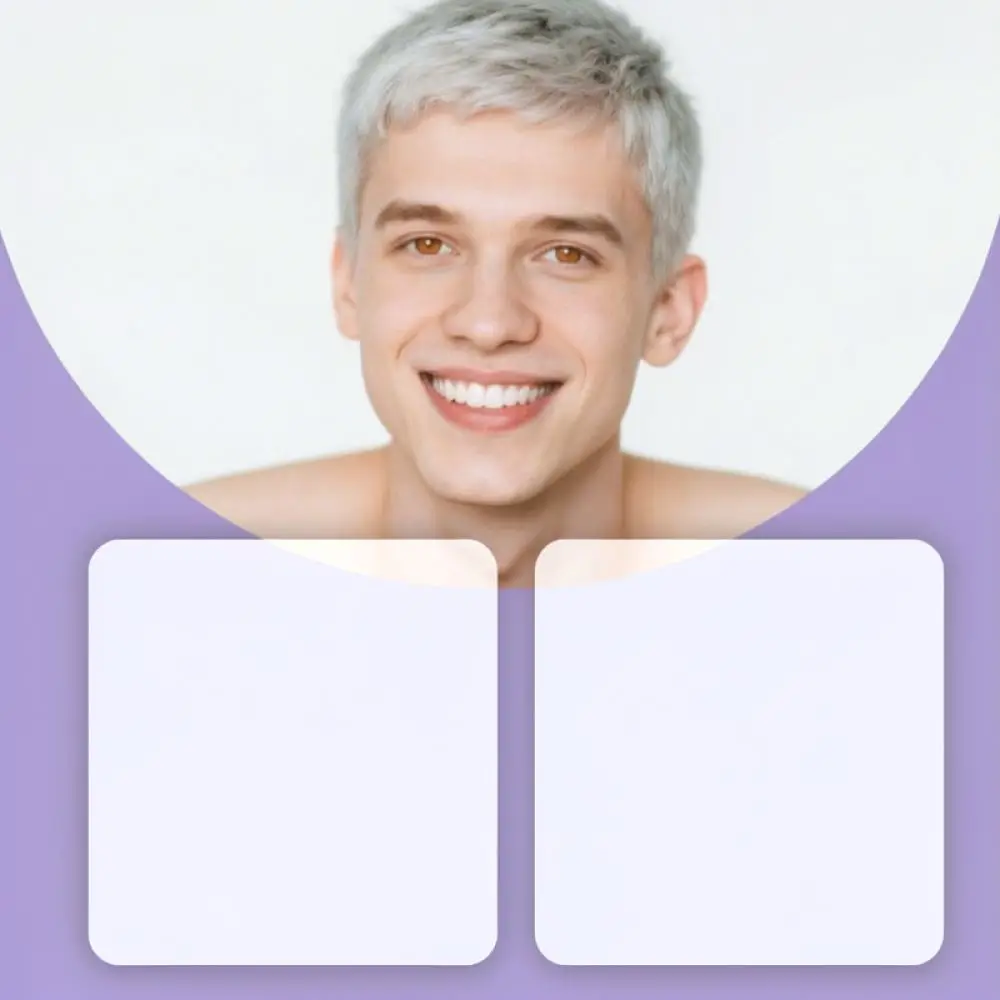 Effective Purple Strips Dental Care Kit Oral Cleaning Hygiene Treatment Adhesive Strips For Beautiful Smile