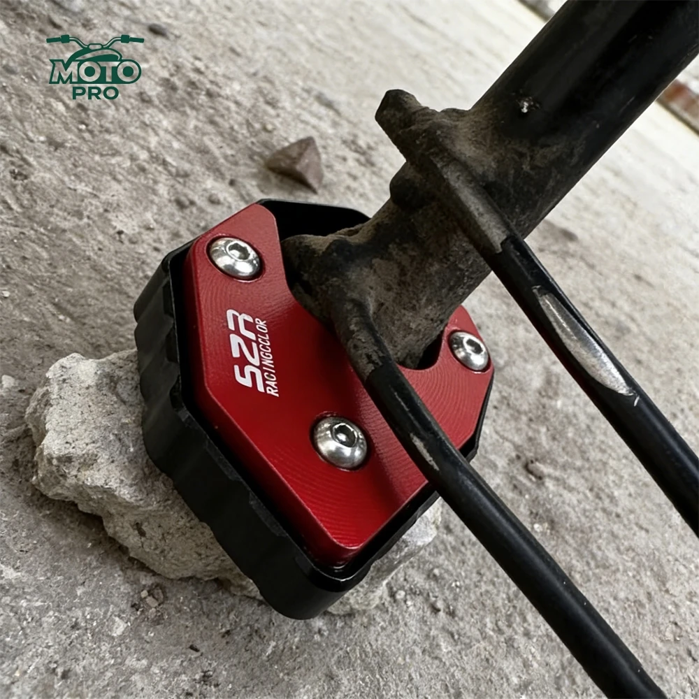 

For Benelli 180S ABS Sport TNT 180S TNT180S 2022 2023 2024 2025 2026 Kickstand Extension Foot Side Stand Enlarger Plate Pad