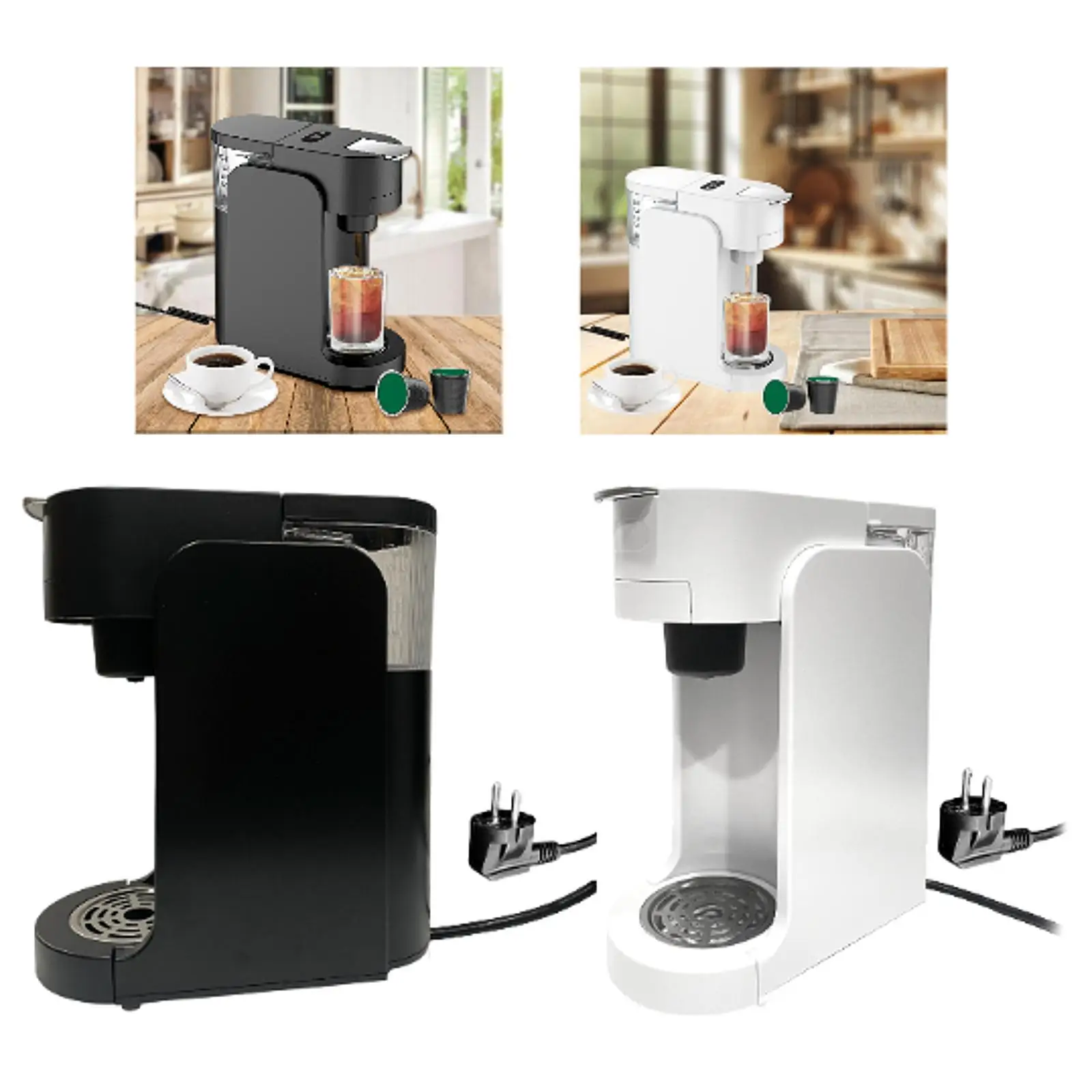 Capsule Coffee Machine Potable Espresso Maker Automatic Espresso Machine Multi-functional for Camping Office Travel Home Use