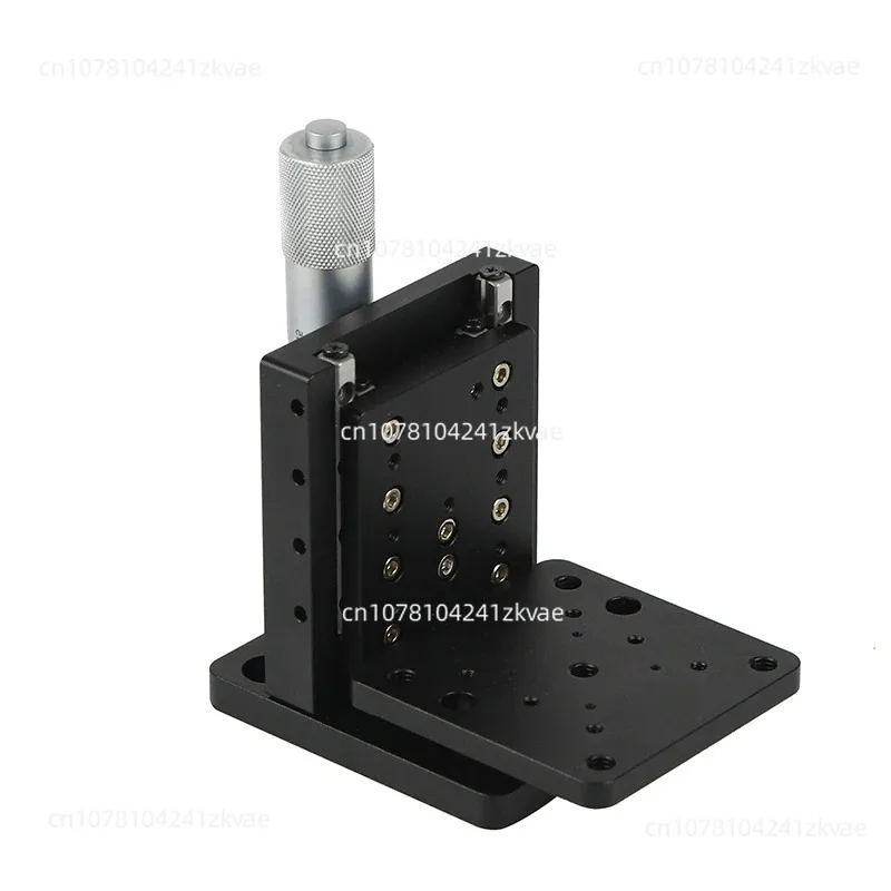 Precision Manual Lifting Platform - 65x66mm Table, 25mm Travel