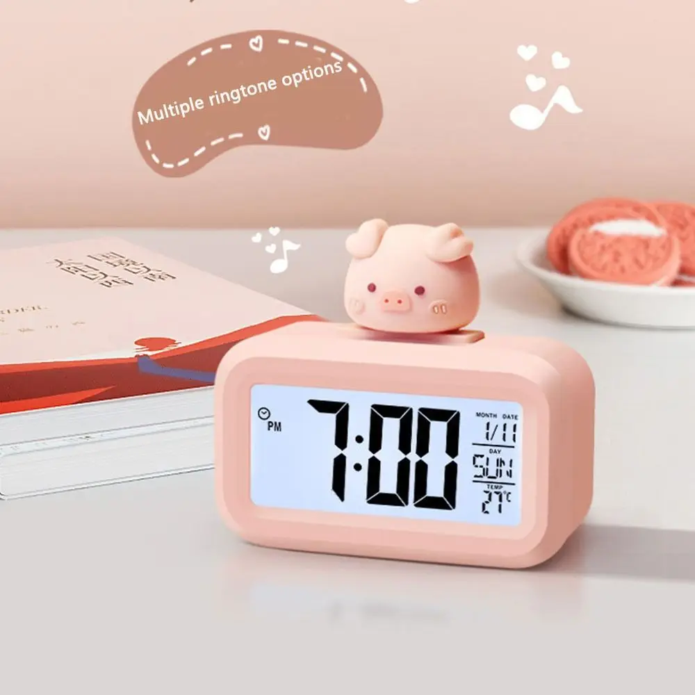 Music LED Calendar Time Management For Studying Date Digital Table Clocks Countdown Timer Desktop Alarm Clock Reminder