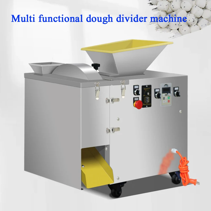 Commercial Electric Dumpling Cookies Adjustable Dough Divider Dough Ball Round Machine Pneumatic Dough Cutter Machine