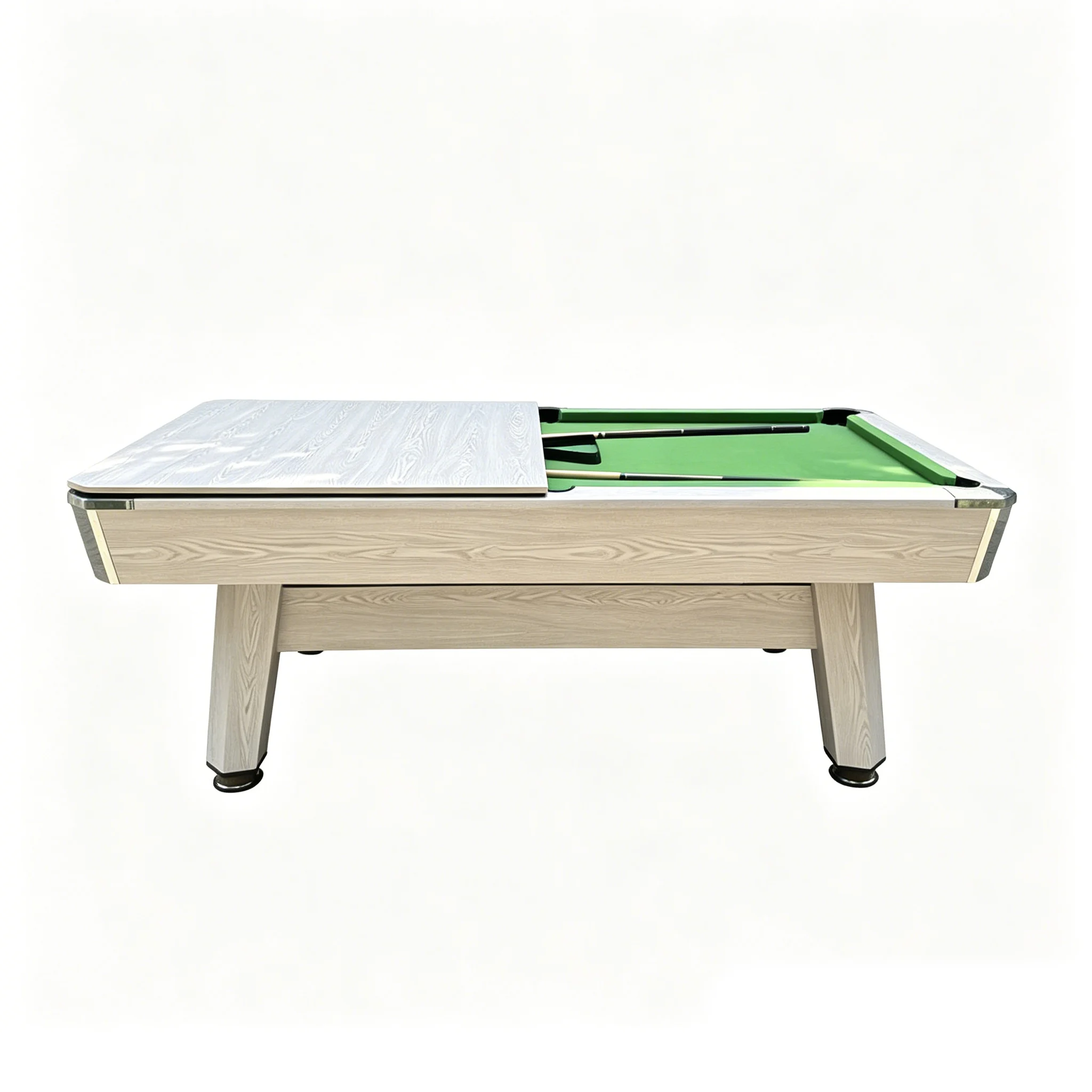 Premium 3-in-1 Multi Functions Marble Slate Top 7Feet/8Feet/9Feet American Billiard Pool Table With Auti-ball Return System