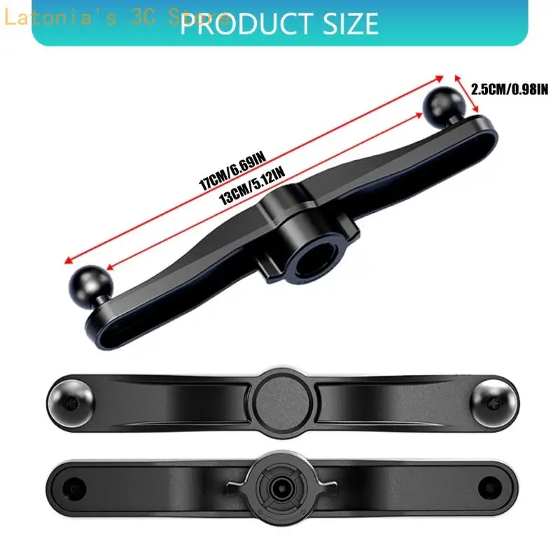 Drehbarer Universal-Telefonhalter mit doppelter Position, Stativverlängerung für Online-Kurse, Scannen, verstellbare – Detail 6
