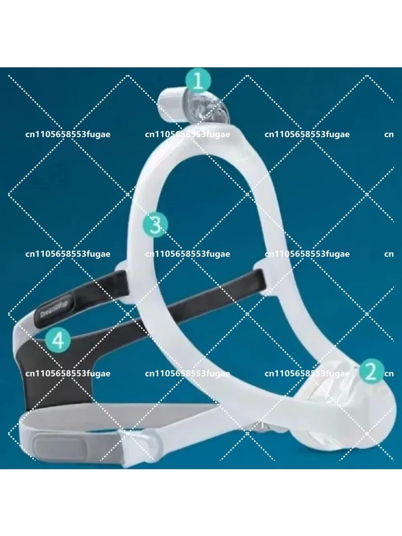 Nasal Ventilator Mask Anti-Snoring Sleep Apnea Respirator Mask Headgear Cushion Replacement Supplies