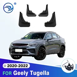 For Geely Tugella 2020 2021 2022 Mudguard Mud Flaps Guard Splash Flap  Fender Car Accessories