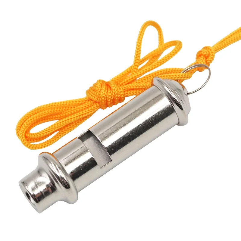 

Bird Training Supplies Stainless Steel Pigeon Training Whistle with Lanyard for Dog Bird Eagle Parrot Training Pet Supplies