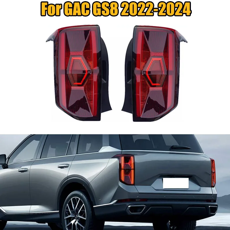 

Fuel version 5 Wire For GAC GS8 2022 2023 2024 Car Rear Light Tail Light Tail Lamp Brake Light Taillamp Reverse Light Headlamp