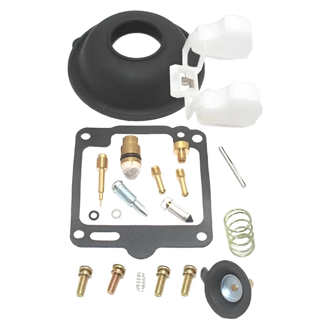 2Pcs Carburetor Float Diaphragm Repair Kits Fit For Yamaha XV1100 XV750 Virago 1100 750 1988 1989 1990 1991 1992 1993 1994-1997