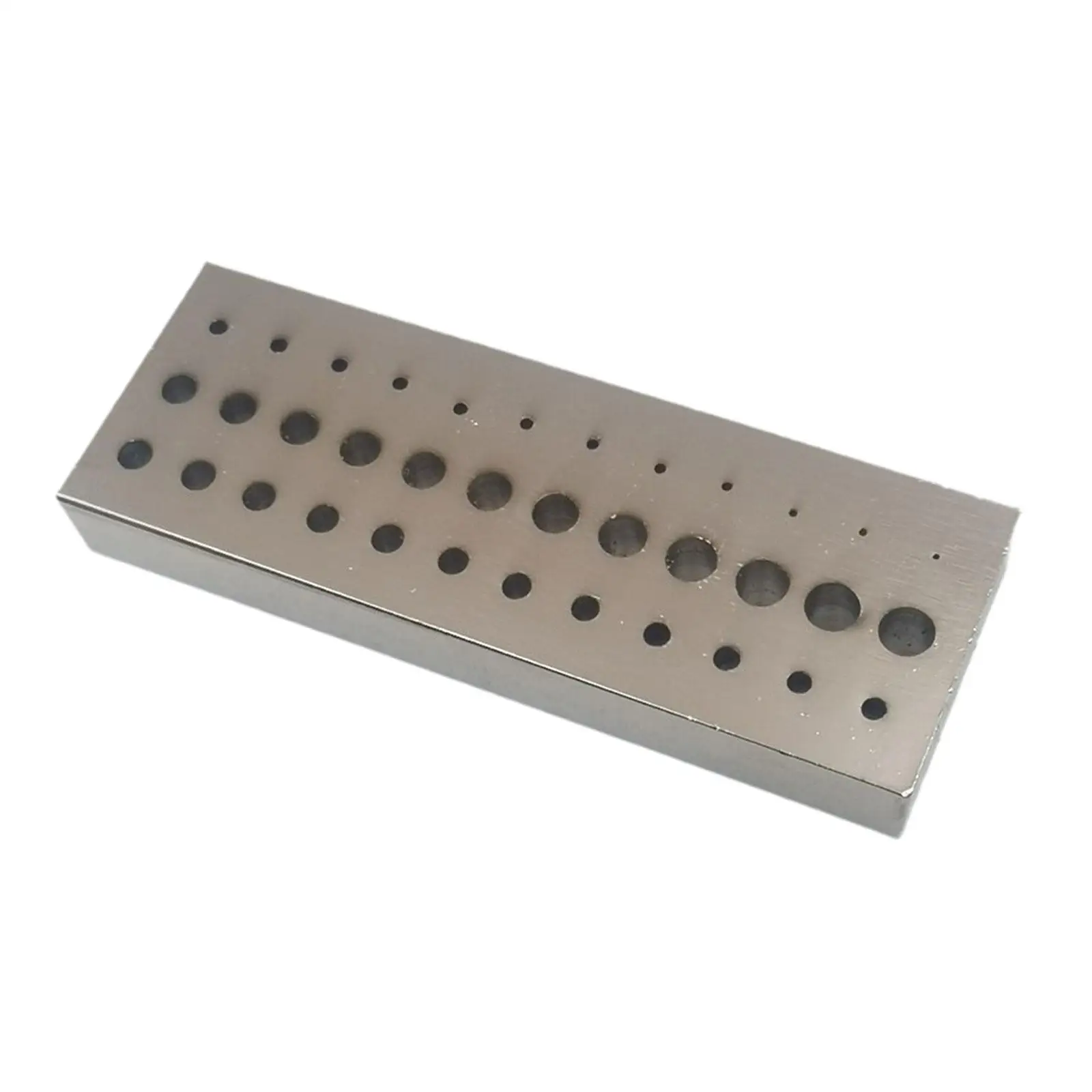 36 Holes Riveting Stake Professional Punching Board Heavy Duty Riveting Tool