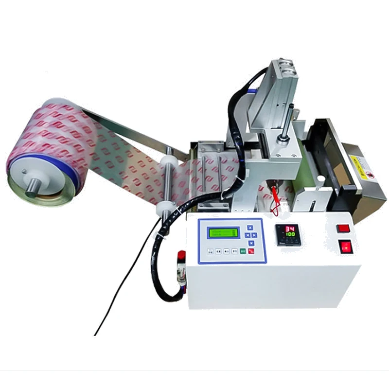 Mini plastic flat pocket automatic heat sealing cutting bag making machine plastic bag making machine