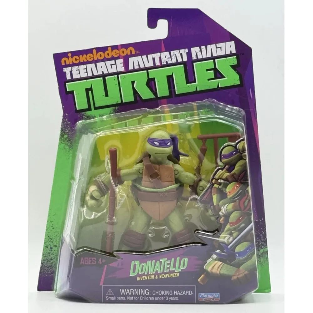 Żółwie Ninja 2012 animowany ruchomy Model Leonardo Raphael Michaelangelo Donatello Metalhead Shredder figurka Playmates