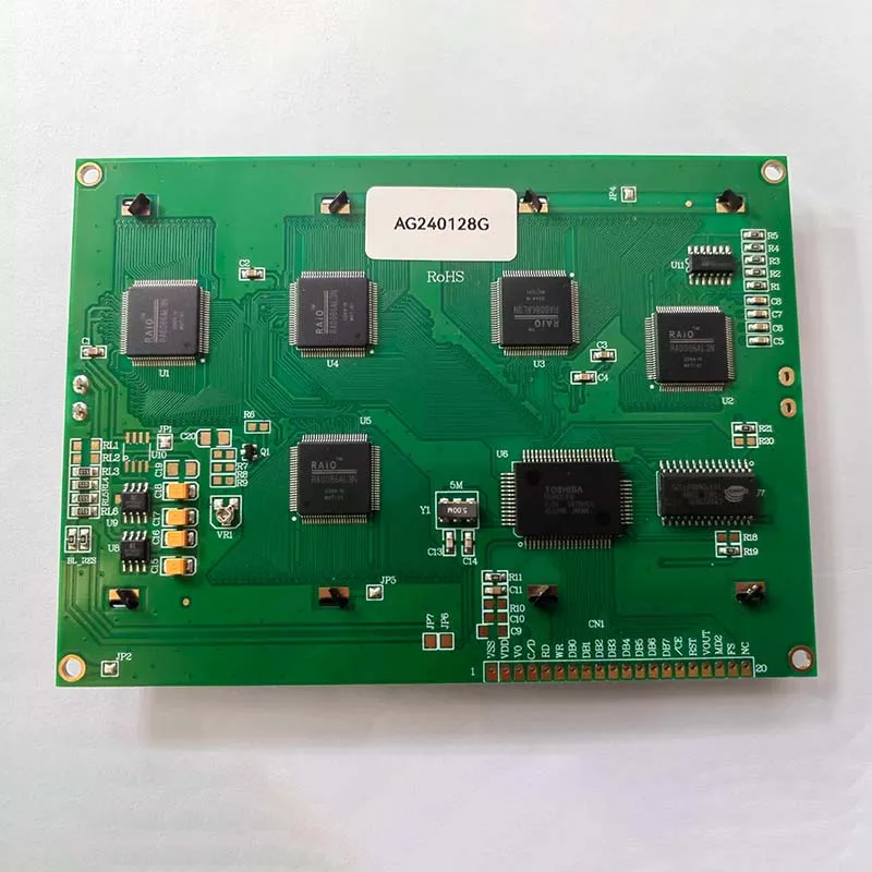 Nuevo reemplazo Compatible para WINSTAR 240128B REV:D WG240128B-TMI-VZ # 010 Panel de pantalla LCD
