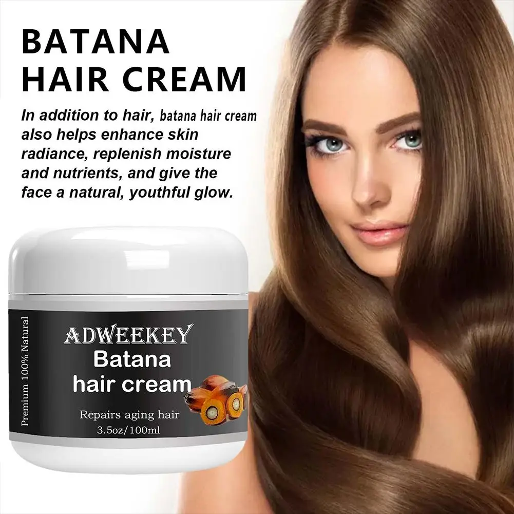 Óleo de Batana para o Crescimento do Cabelo, Tratamento Anti Queda de Cabelo, Creme Hidratante, Cuidado do Cabelo Seco, Essência Natural, Aliviando, 100g