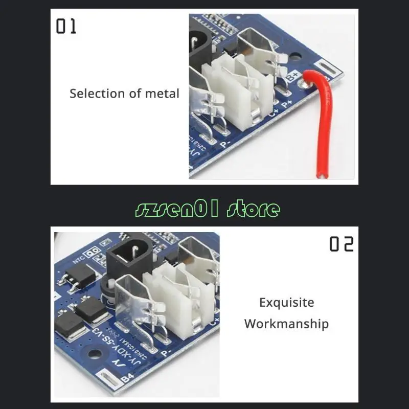 Placa proteção carregamento da bateria G32A para 21V Battery Pack Protetive Circuit Module Power Tool Over