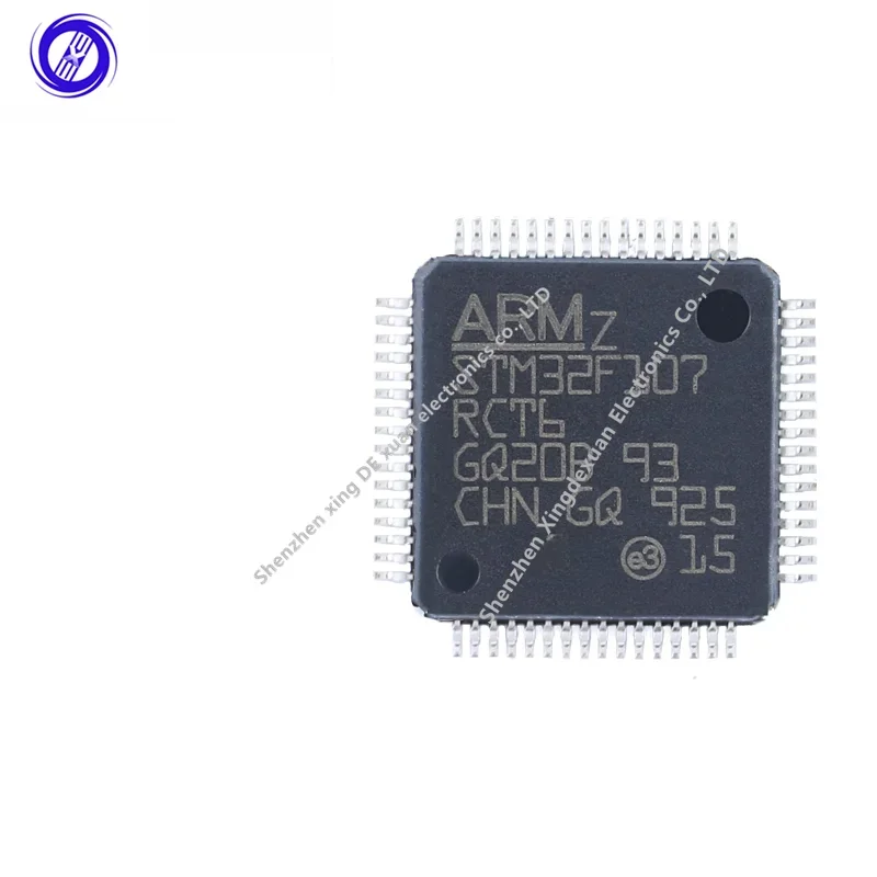 Original genuine STM32F107RCT6 LQFP-64 ARM Cortex-M3 32-bit Microcontroller-MCU