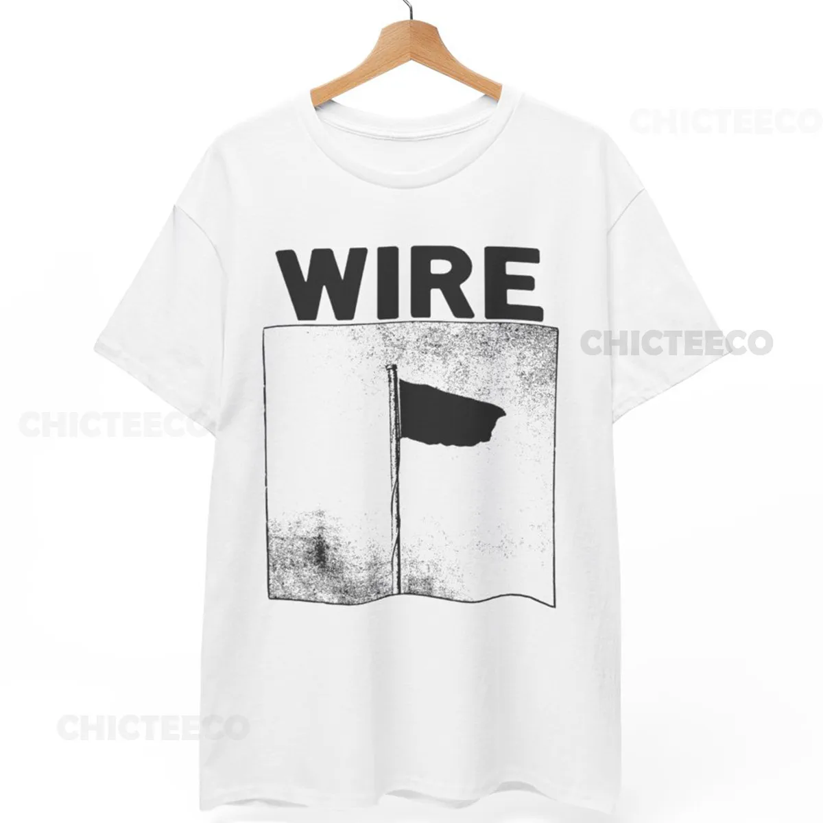 

Wire Pink Flag T-Shirt Post-Punk Punk Rock 70s Art Punk Unisex Tee