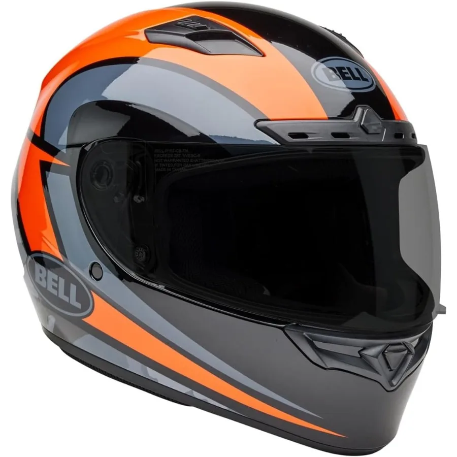 

Уличный шлем BELL Qualifier DLX MIPS в блестящем оранжево-черном цвете для городских поездок и повседневной езды с улучшенным ударом Pr