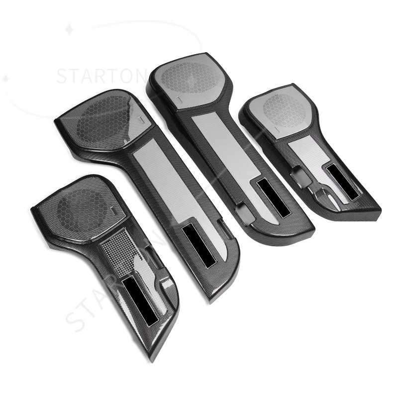 Car Door Speaker Protective Cover For Lexus LX570 LX450 2008-2022 LX 570 Interior  upgraded Accessories