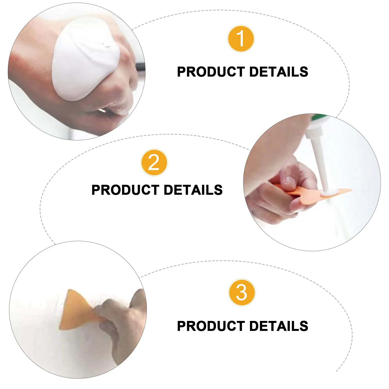 

2 Sets Wall Paste Patch Repair Kit Mending Agent Filler for Walls Major
