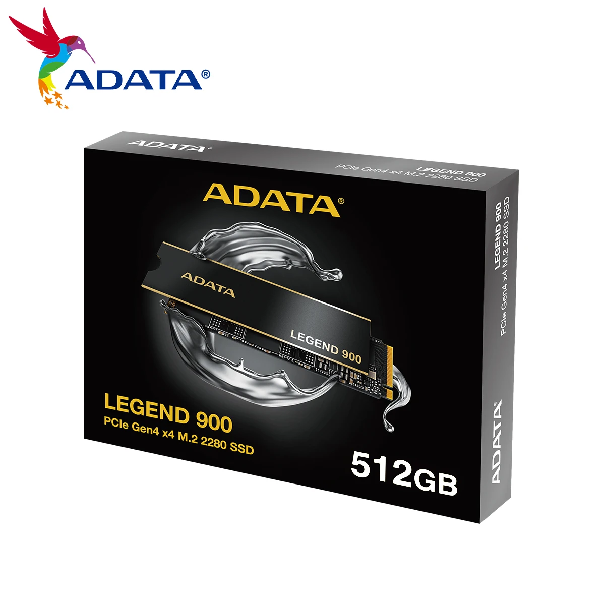 ADATA SSD XPG Nvme M.2 2280 TLC LEGEND 900 PCIe4.0 Solid State Drive 2TB Heat Sink Internal Hard Drive for Desktop Laptop