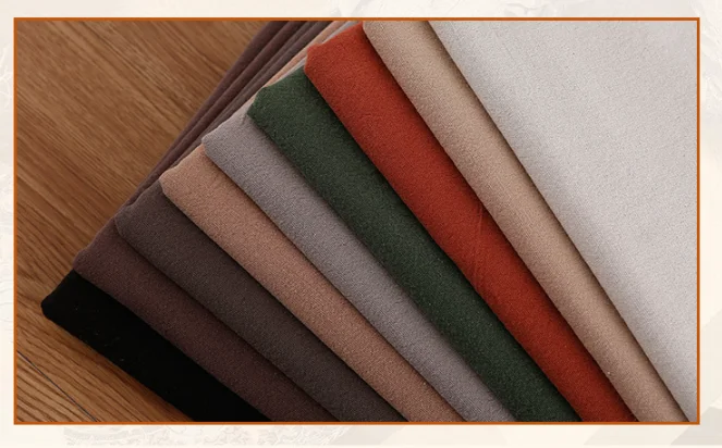 

Плотная льняная хлопковая однотонная нижняя ткань, скатерть, подушка, диван, доступно несколько цветов 45-50