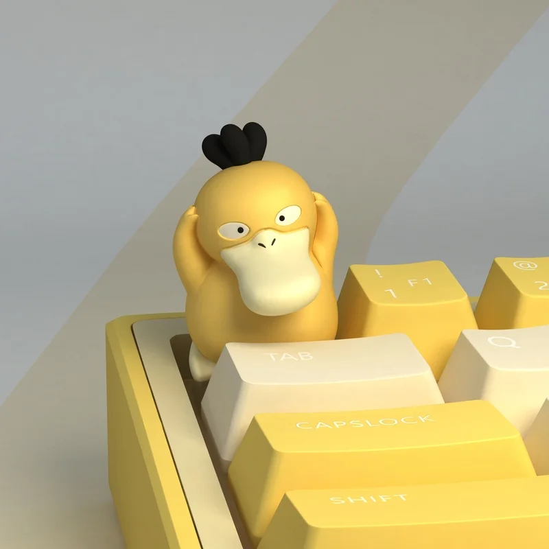 Pocket Elf Peripheral Keycaps Mechanical Keyboard Personalized keycap creative keycap Cartoon Cute Creative 3D Keycaps