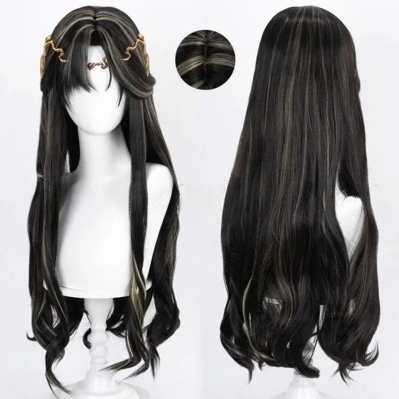 

Game Love and Deepspace Zayne Wig God of Annihilation Cosplay Color-dyed Hair for Comic-con Cosplayer Halloween Costume Props