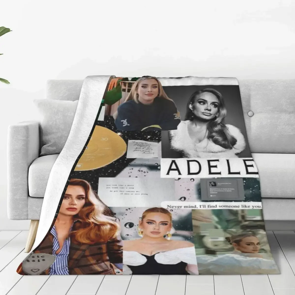 غطاء أريكة منقوش رقيق ، غطاء أريكة ، ملقاط مغني إنجليزي ، بطانيات رمي رقيقة ، مفارش سرير للمكتب #1