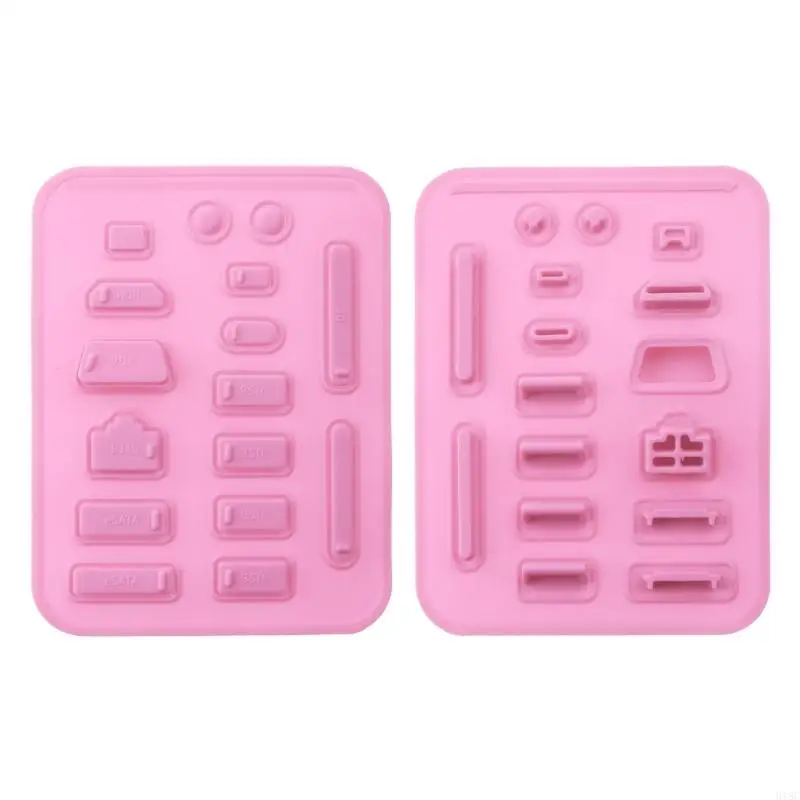 918C 16 Cái Nắp silicon chống bụi Bộ bảo vệ cổng máy tính