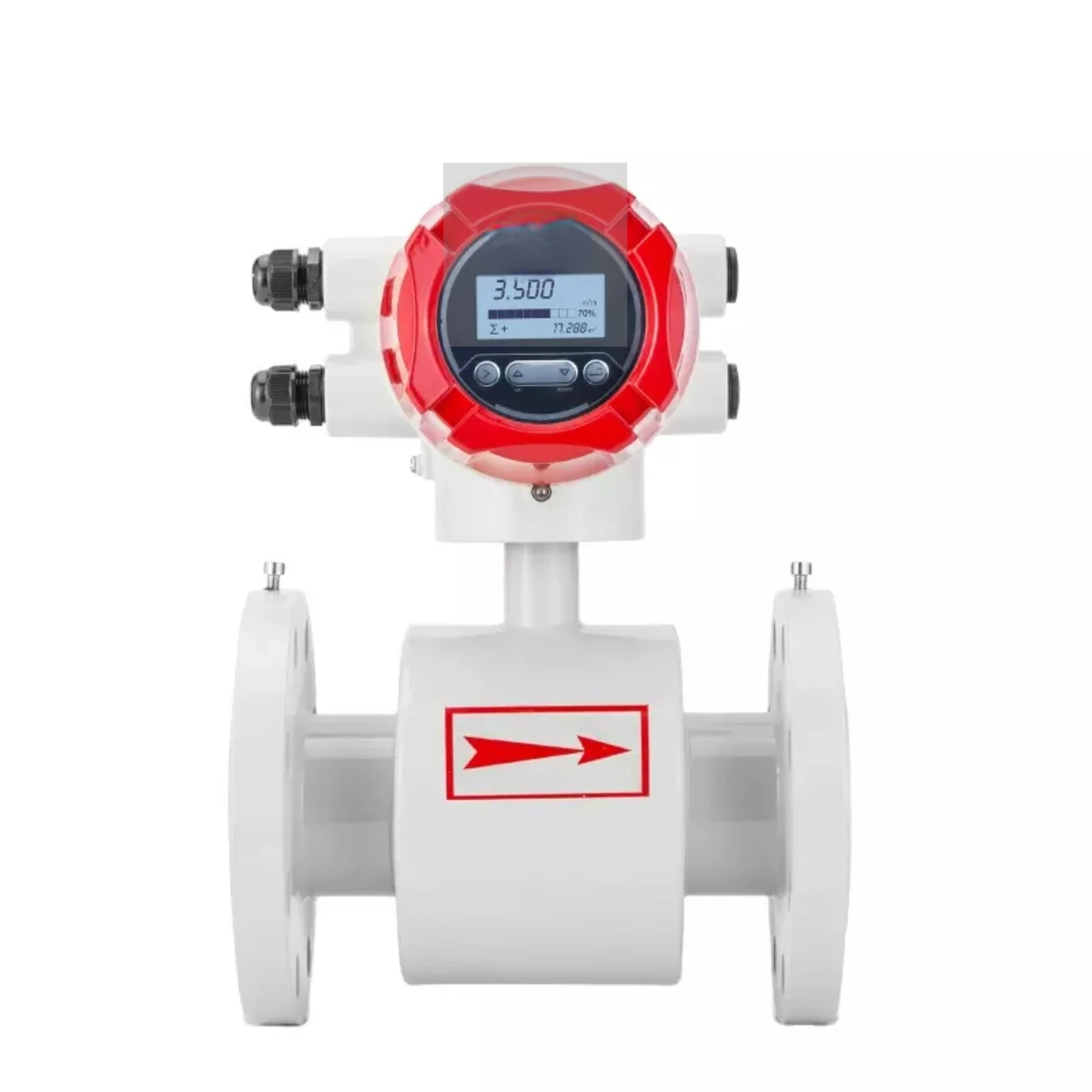 

Plus Discount Sewage Split Electromagnetic Flow meter With IP68 water-proof flowmeter