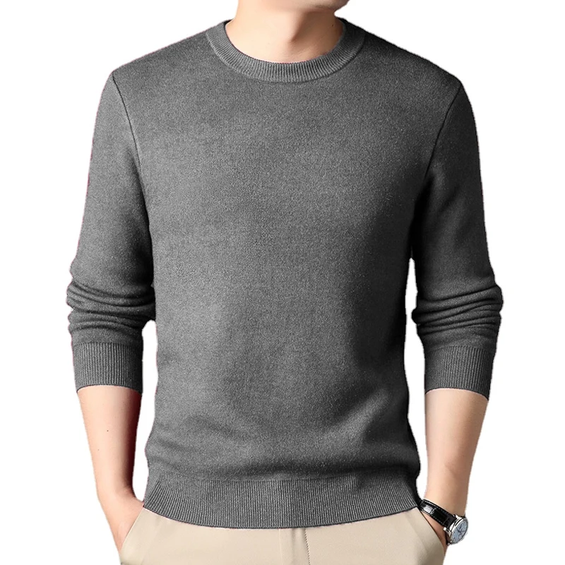Winter Solid Color Knitted Sweater Comfortable