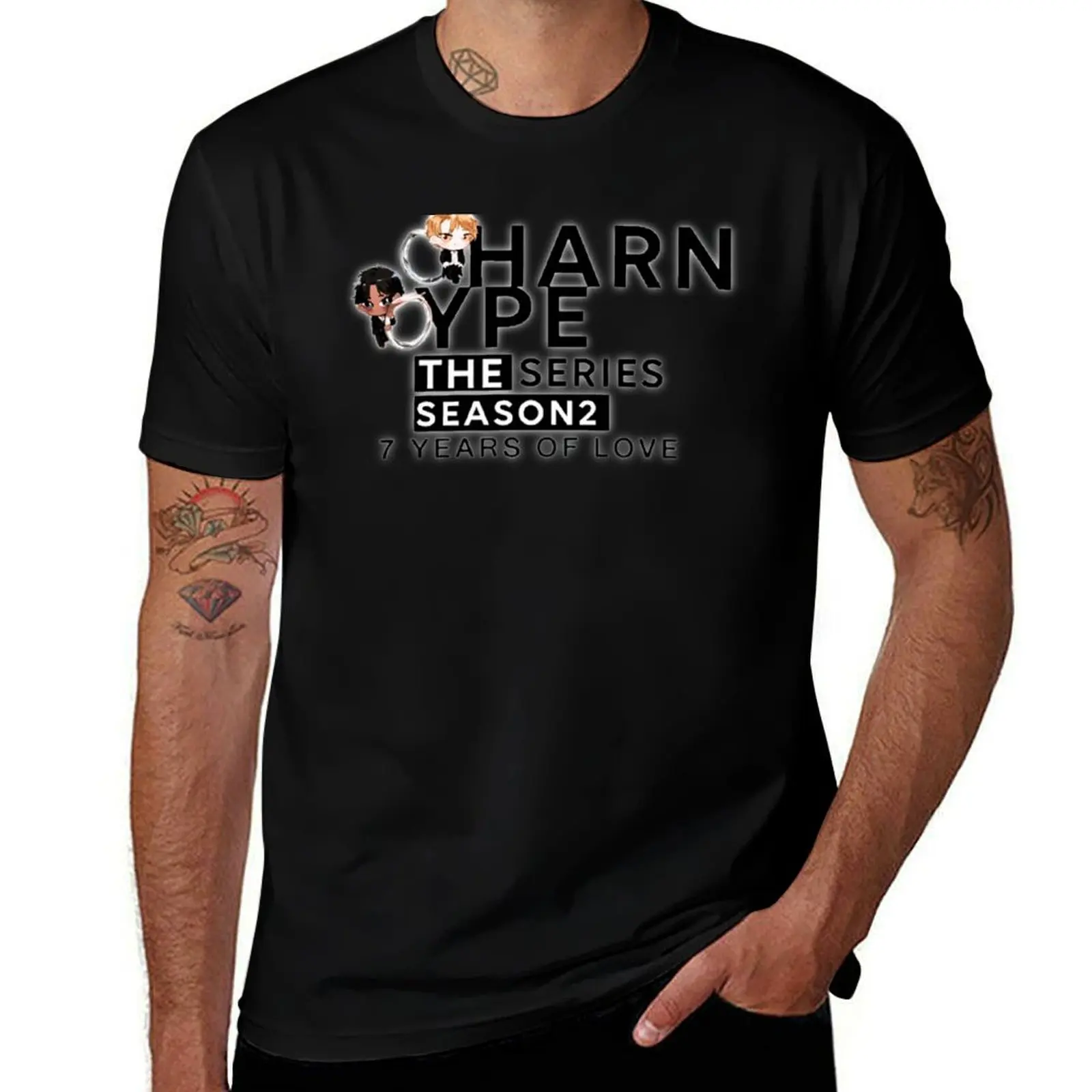 

TharnType Logo SS2 shirt T-Shirt funny gifts essential t shirt vintage anime shirt mens designer clothes