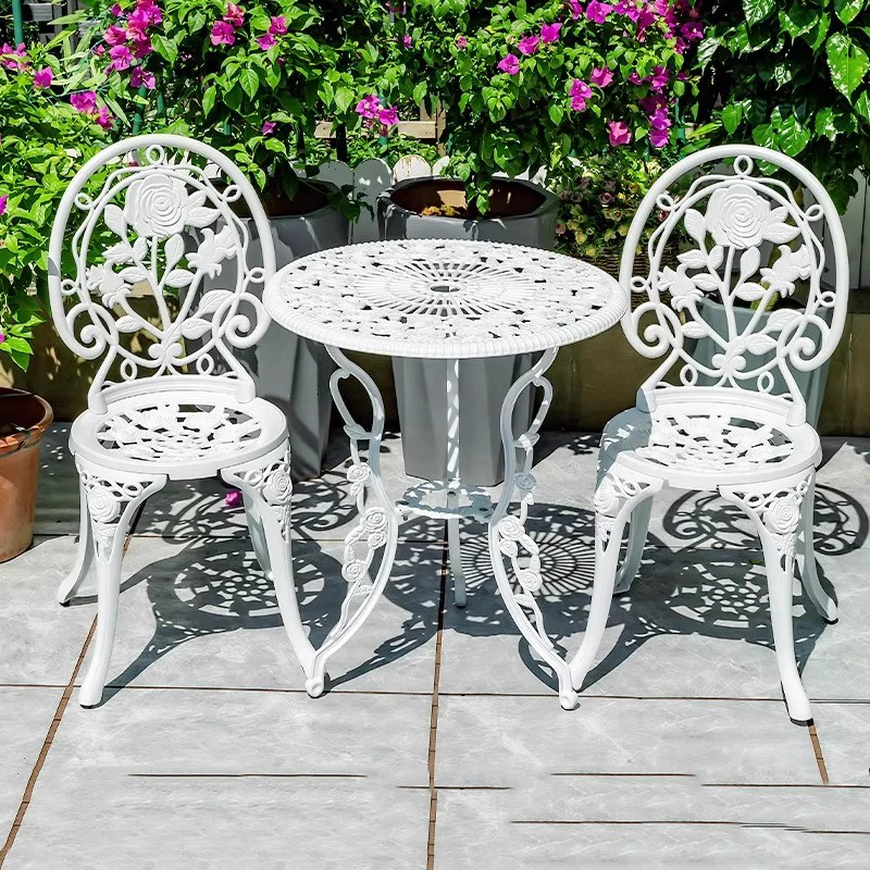 ^Round Coffee Garden Furniture Sets Mobile Restaurant Outdoor Study Modern Garden Furniture Sets Luxury Muebles Home Furniture