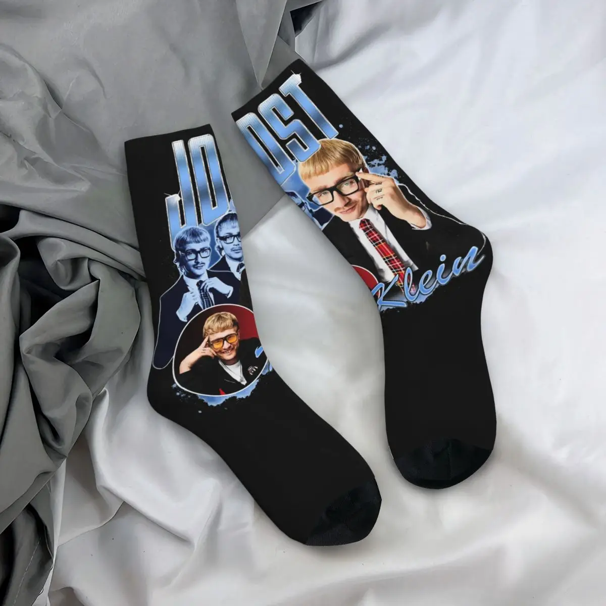 Hip-hop Vintage Joost Klein Bootleg 2024 Design Sports Socks Merch All Seasons Super Soft Long Socks Non-slip