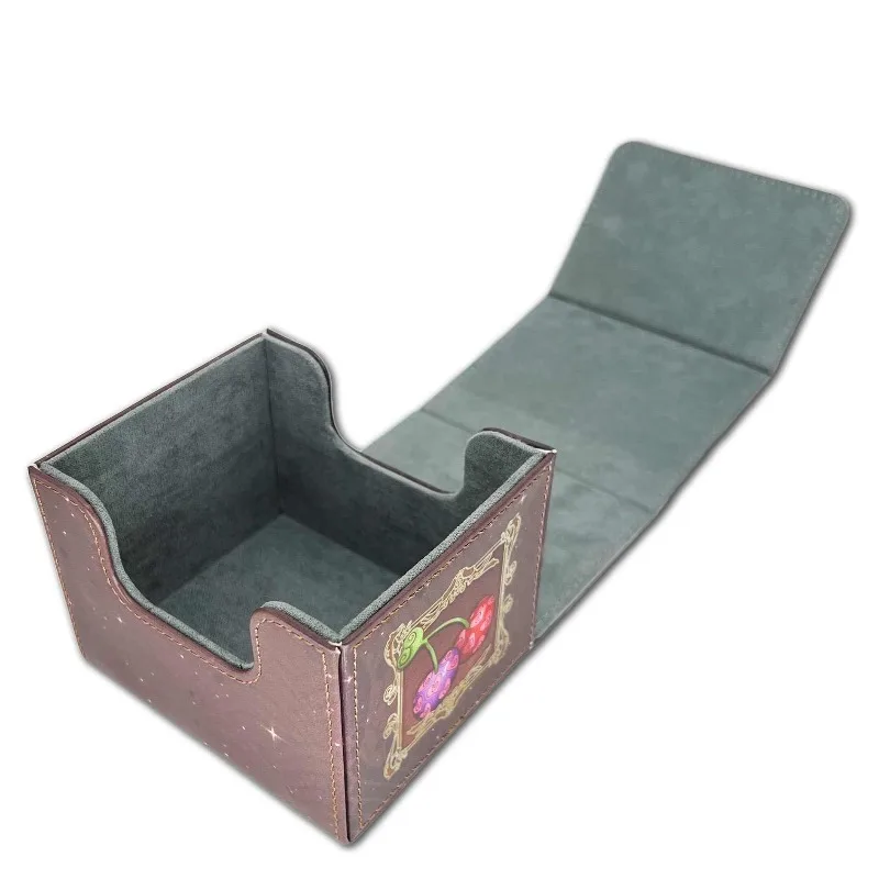 One Piece OPCG PTCG Yamato Boa Hancock Spielesammlung Kartenbox DTCG Leder Anime Cartoon Kartenschutz Aufbewahrungsbox Spielzeug Geschenke