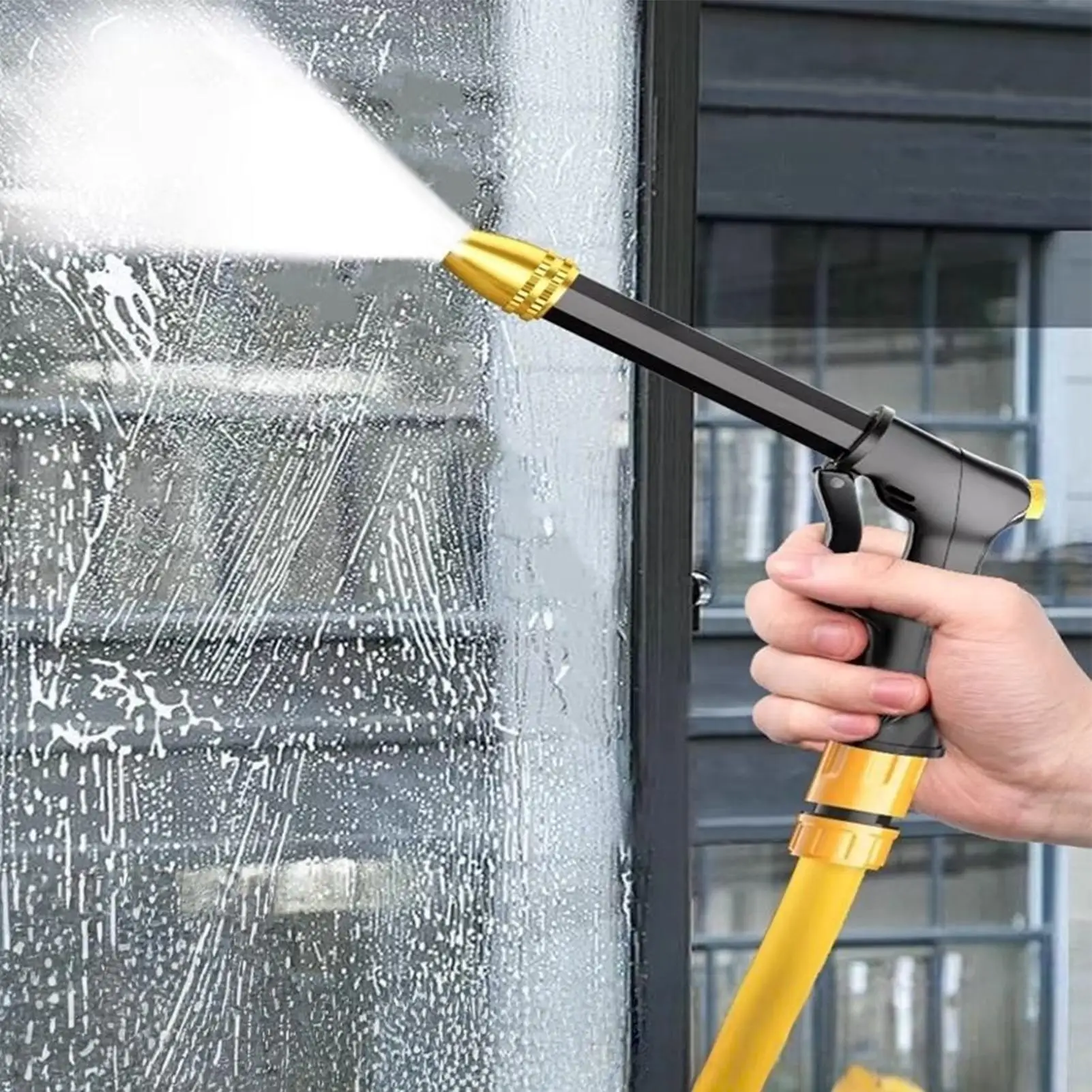 Small Pressure Washer Leakproof Portable Water Sprayer Power Wash High Pressure Cleaner For Home Garage Balcony Garden Yard