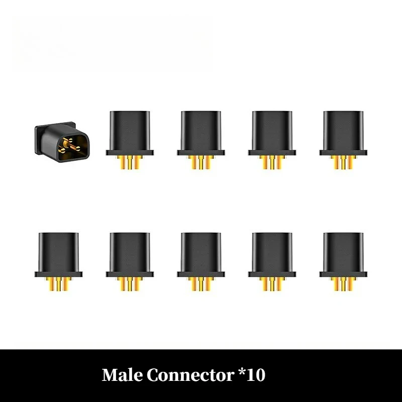 BT3.0 male black connector plug