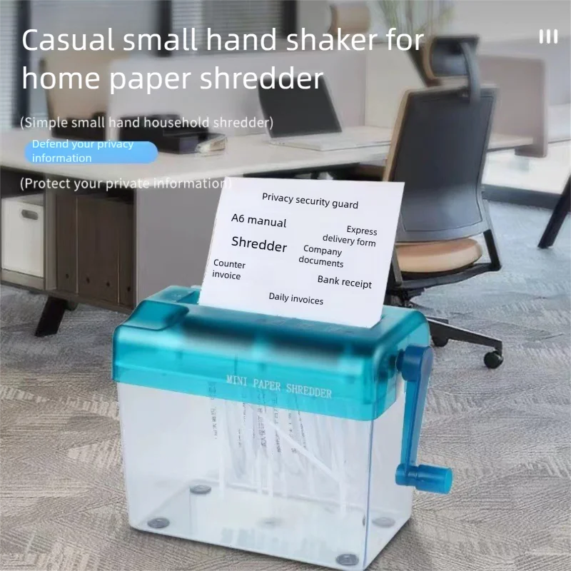 ماكينة تقطيع الورق اليدوية لسطح المكتب OfficeA6Mini ماكينة تقطيع الورق اليدوية لسطح المكتب ماكينة تقطيع الملفات اليدوية