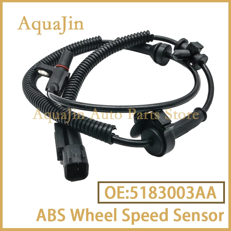 

5183003AA Front Left Right ABS Speed Sensor For Dodge Ram 1500 Pickup 2006~2008 2007 Fits Auto Car Parts OEM 5183003AB 5183003AC