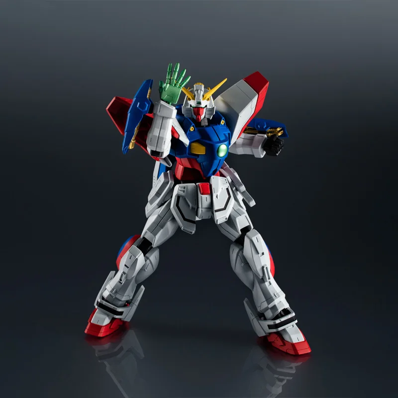 バンダイオリジナル本物のフィギュアガンダムモデルキットガンダムユニバース GF13-017NJ シャイニングガンダムコレクションモデルアクションフィギュアおもちゃ