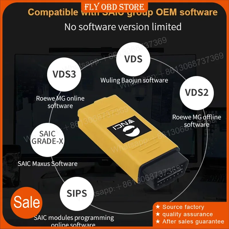 VNCI VDI3 Remote install software for free MG Account  with Three times Remote free， use for MG MAXUS,diagnose and programming
