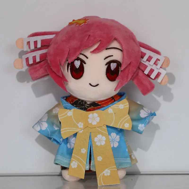 Nieuwe Kasane Teto Nuipurike Osuwari Pluche Leuke Vtuber Dress-Up Pluche Puppets Pop Voor Kinderen Collectible Geschenken Anime speelgoed Pop