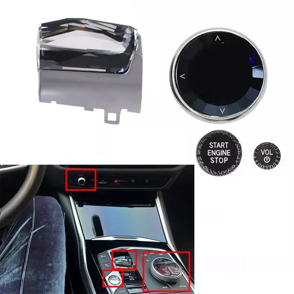 Fashionable Gear Shift Knob Sticker for BMW For G20 For G28 For I3 Noble Design Solid Material