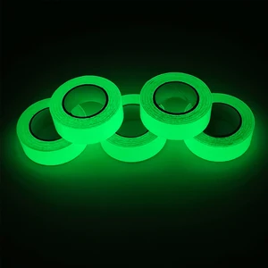 Green Luminous Ribbon Safety Warning Stage Lights Stairs Non -slip Reflective Fluorescent Tape 10 Main Sales Sticker Floor - №1