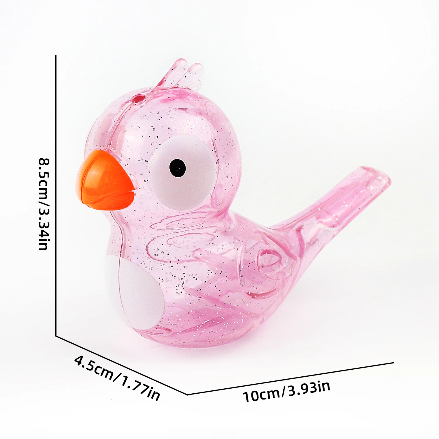 Sifflet d'oiseau d'eau, jouet musical de bain pour enfants, apprentissage précoce, cadeau pour enfants