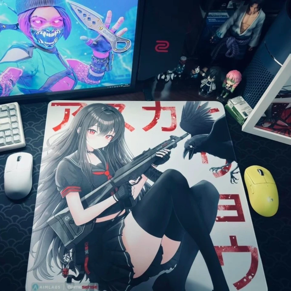 Gamesense×Aimlabs Radar Asuka Ryo アスカリョウ Gamesense Aimlabs Radar Mouse Pad Asuka Ryo Japan limited Edition