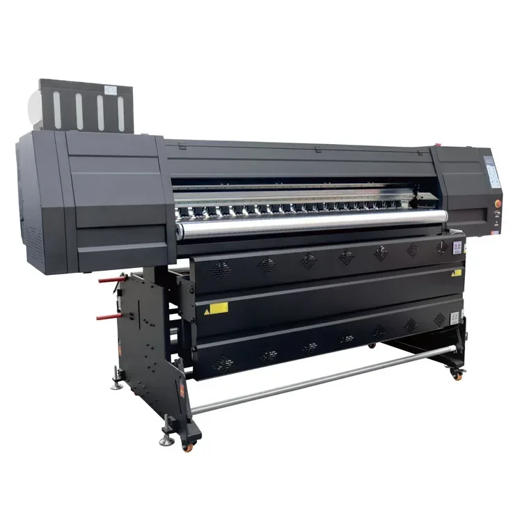 Sublimation Printer 8 Heads T Shirts Printing Machine Digital Inkjet Printers Large Format Bright Color High Quality