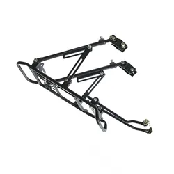 Universal Bike Cargo Rack 55 lbs Capacity Easy to Install Lightweight Bike Rack for Bicycle Heavier Top Loads