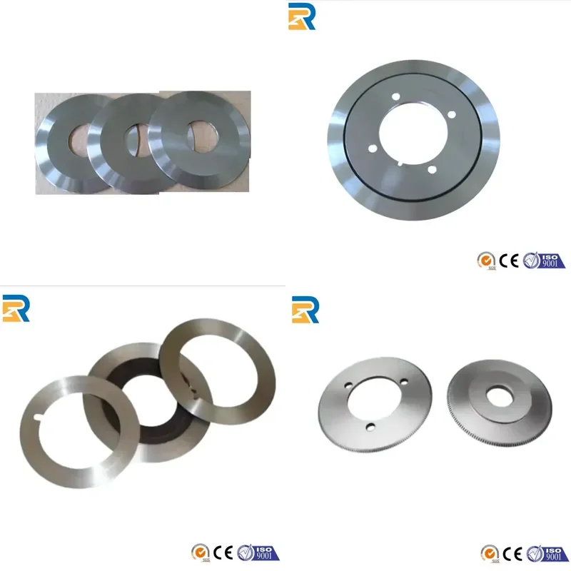 Custom Drawing Services Industrial Circular Slitting Blades SKD11 Round Customized Slitter Knives for Paper &